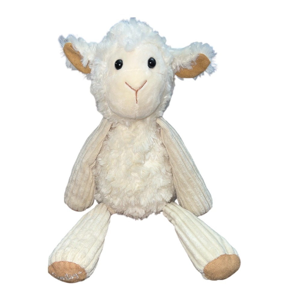 Scentsy‎ Buddy Lenny Lamb Plush Stuffed Animal Ivory Soft Limited Retired Toy